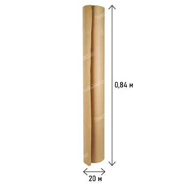 Бумага крафт, рулон 0.84 х 20 м
