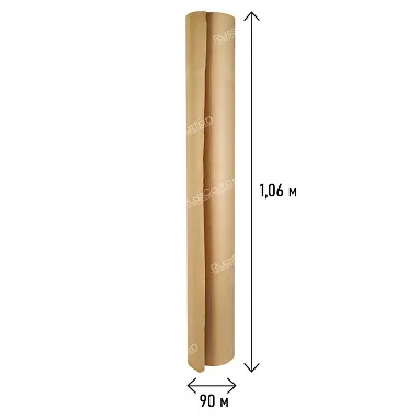 Бумага крафт мешочная, рулон 1.06х90 м (78г/м2)