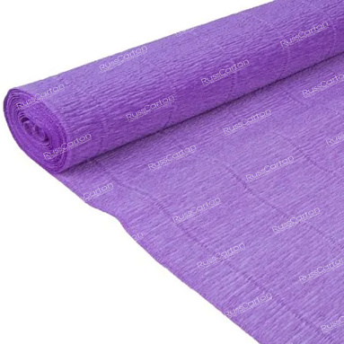 Бумага гофрированная ярко-фиолетовая, 180 гр