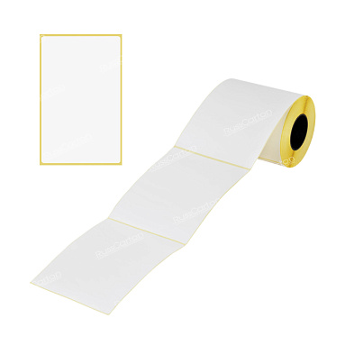 Термоэтикетки самоклеящиеся ТермоПЛГ 75х120 мм, 300 этикеток в ролике