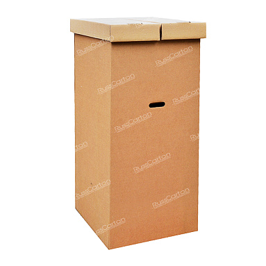 Гардеробный короб №16 с крышкой (малый), 600х500х1000 мм, У