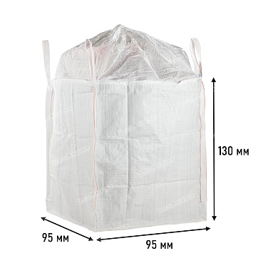 Биг-бэг мешок 95х95х130 см, верх сборка/низ глухой