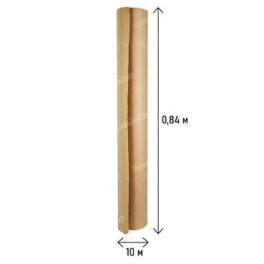 Бумага крафт, рулон 0.84 х 10 м