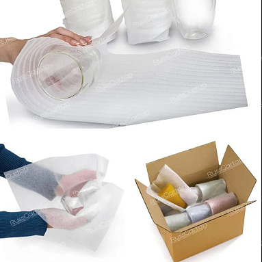 Вспененный полиэтилен НПЭ 5 мм, 50х1.05 м