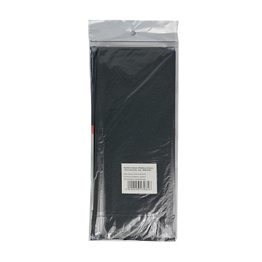 Бумага тишью черная, 50х66 см, 10 листов