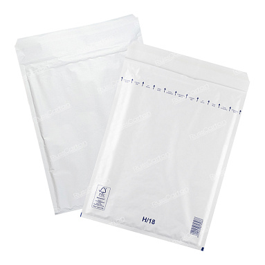 Белый крафт пакет с прослойкой, 29х37 см, Н-18