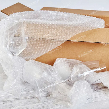 Пленка воздушно пузырчатая "Стандарт" двухслойная, 0.3 х 50 м