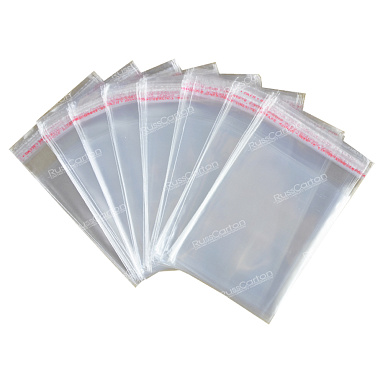 БОПП пакет с клапаном, 45х55 см, 25 мкм, 100 шт.