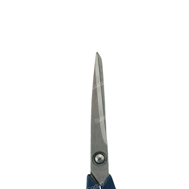 Ножницы BRAUBERG "Soft Grip", 216 мм, рез вставки, серо-зел, 3-х стор заточка